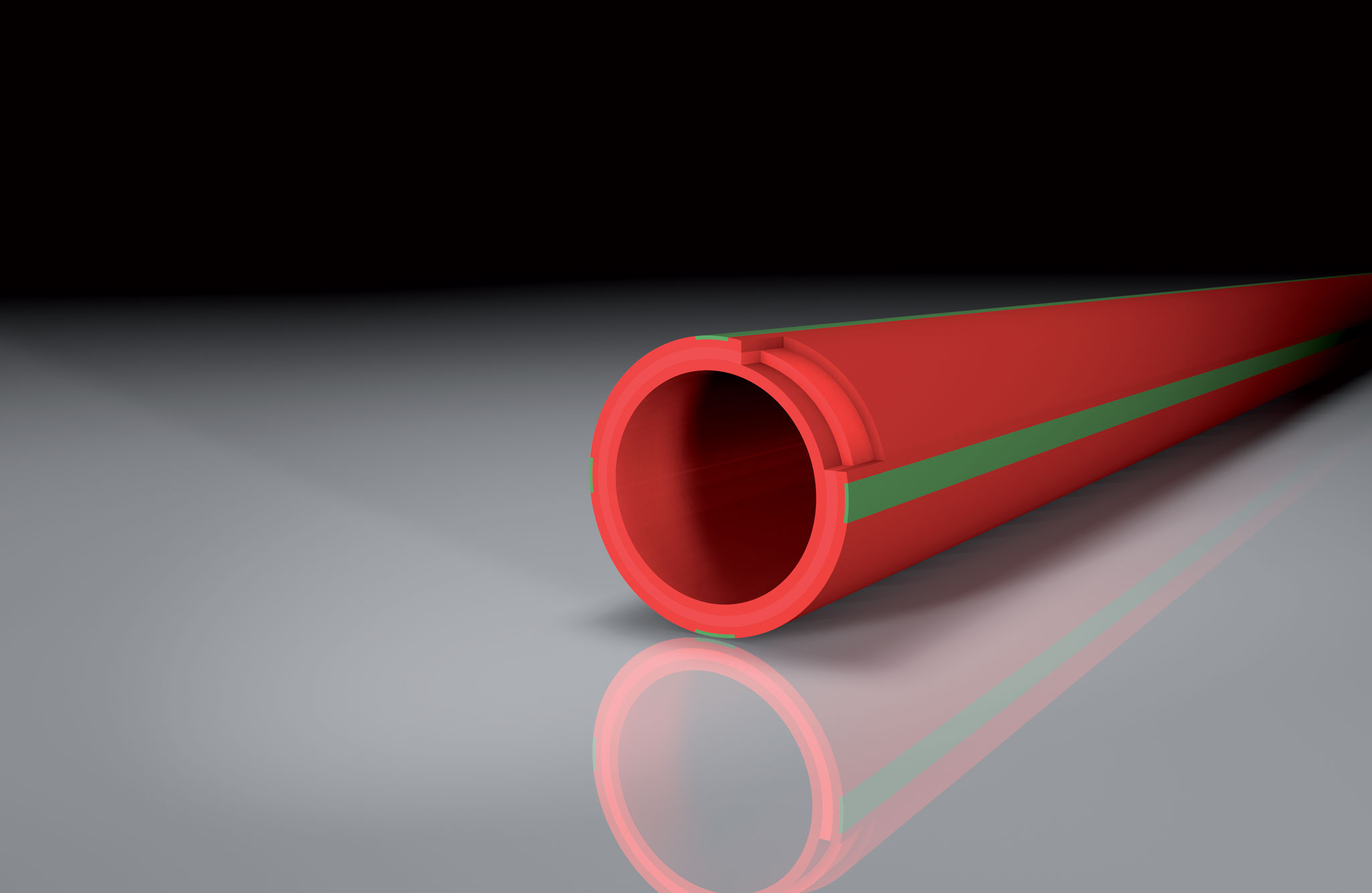Труби для спринклерного пожежогасіння Aquatherm Red Pipe