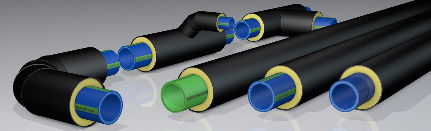 Попередньо ізольовані труби Aquatherm TI