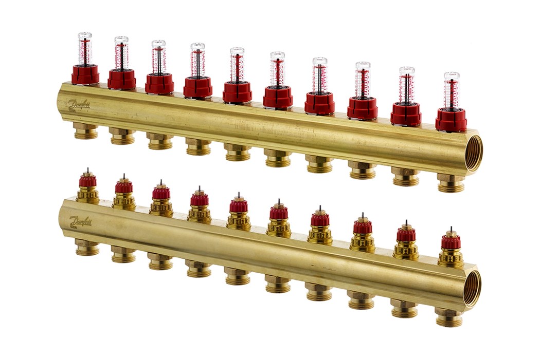 Гідравлічне підлогове опалення DANFOSS